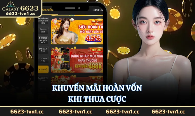 Khuyến mãi hoàn vốn khi thua cược